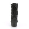 Pleaser DELIGHT-600TL-02 Black Vegan Leather Sale Women
