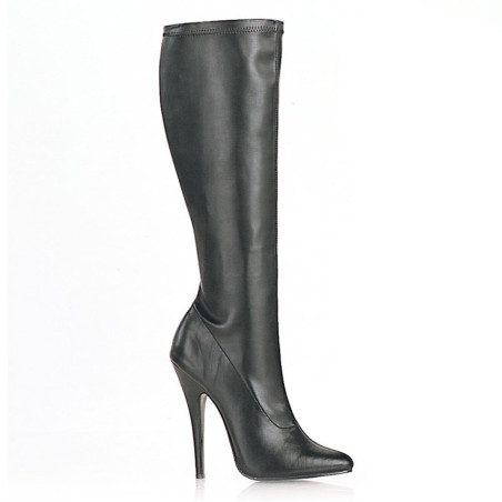 Devious DOMINA-2000 Vegan Stiletto Heeled Boots